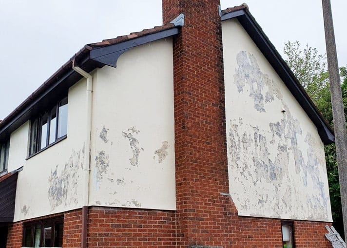 Blog peeling masonry paint